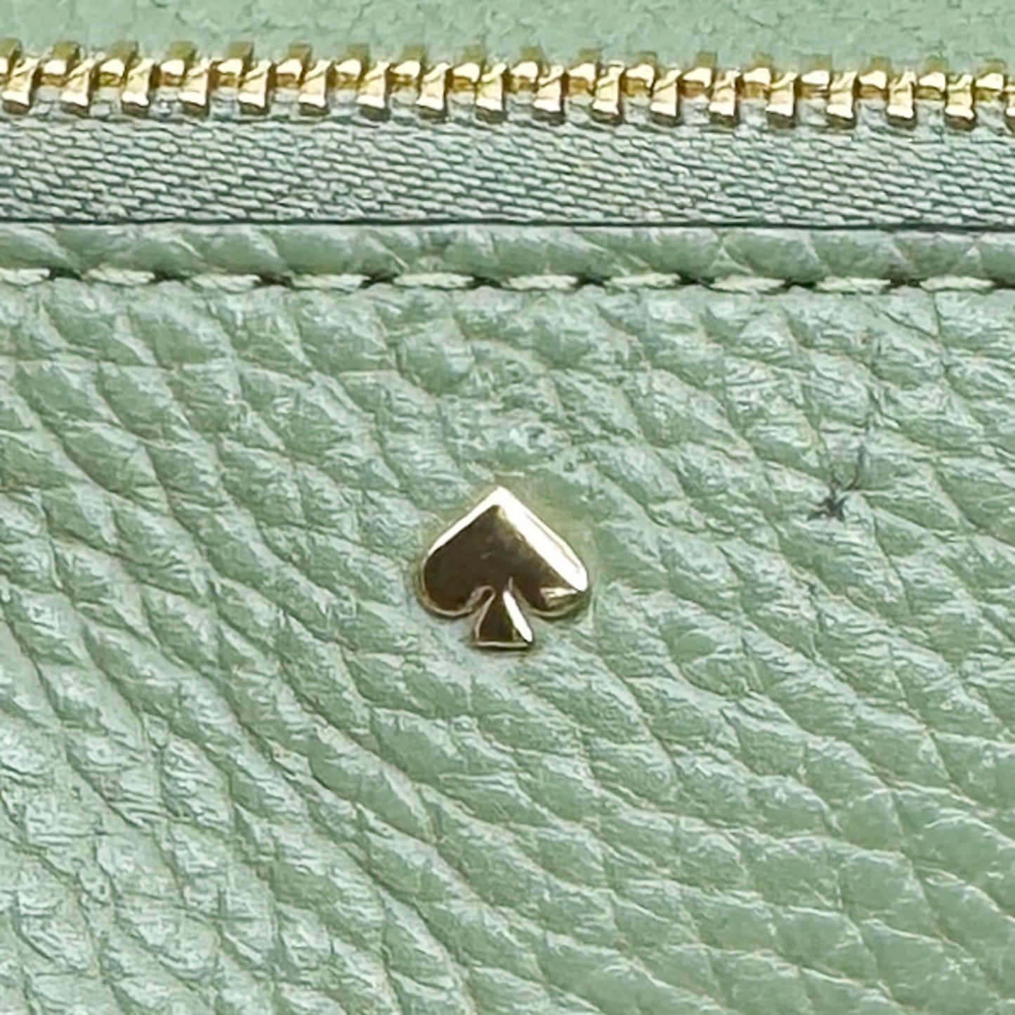 Kate Spade NY Light Olive Green Carlyle Flap Medium Shoulder Bag