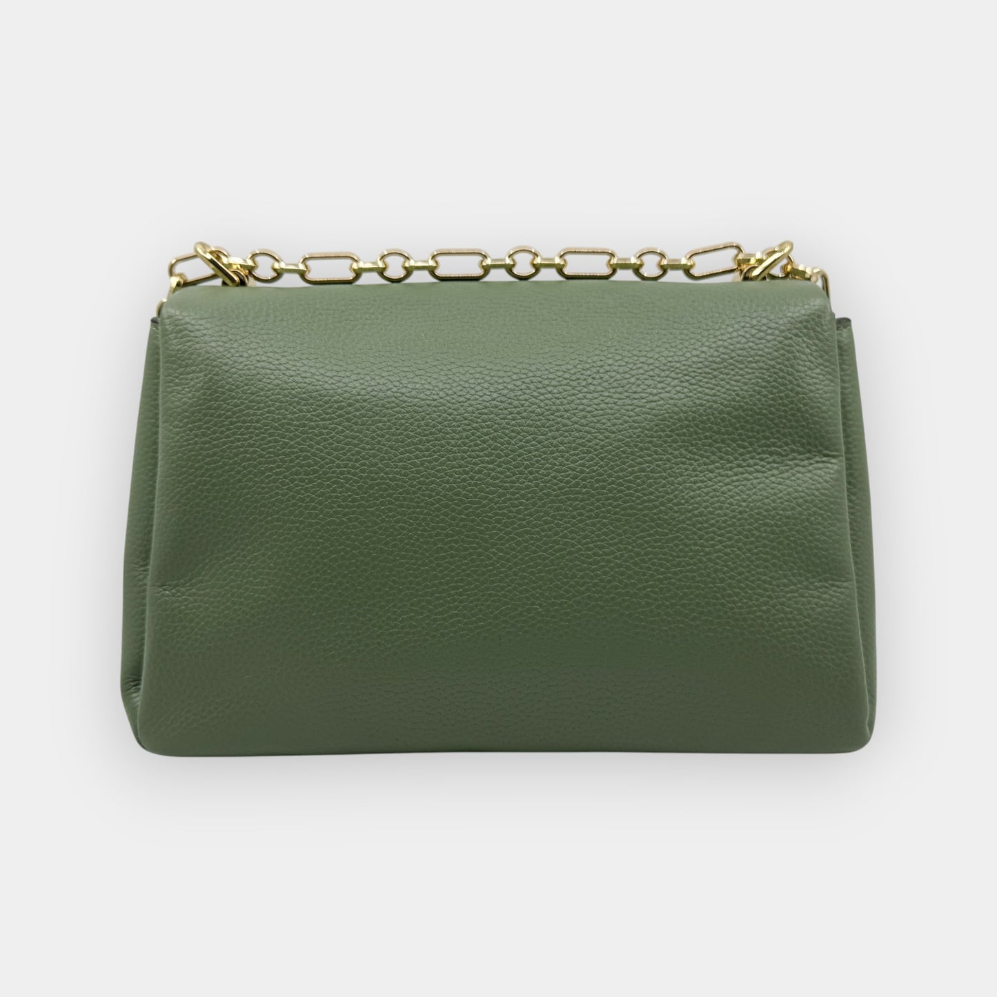 Kate Spade NY Light Olive Green Carlyle Flap Medium Shoulder Bag