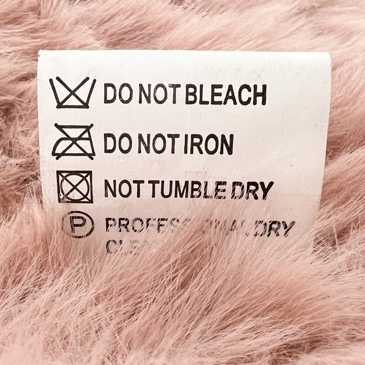 Lady Luxe Rose Faux Fur Leola Jacket Large ~ AU12-14-16 [NEW]