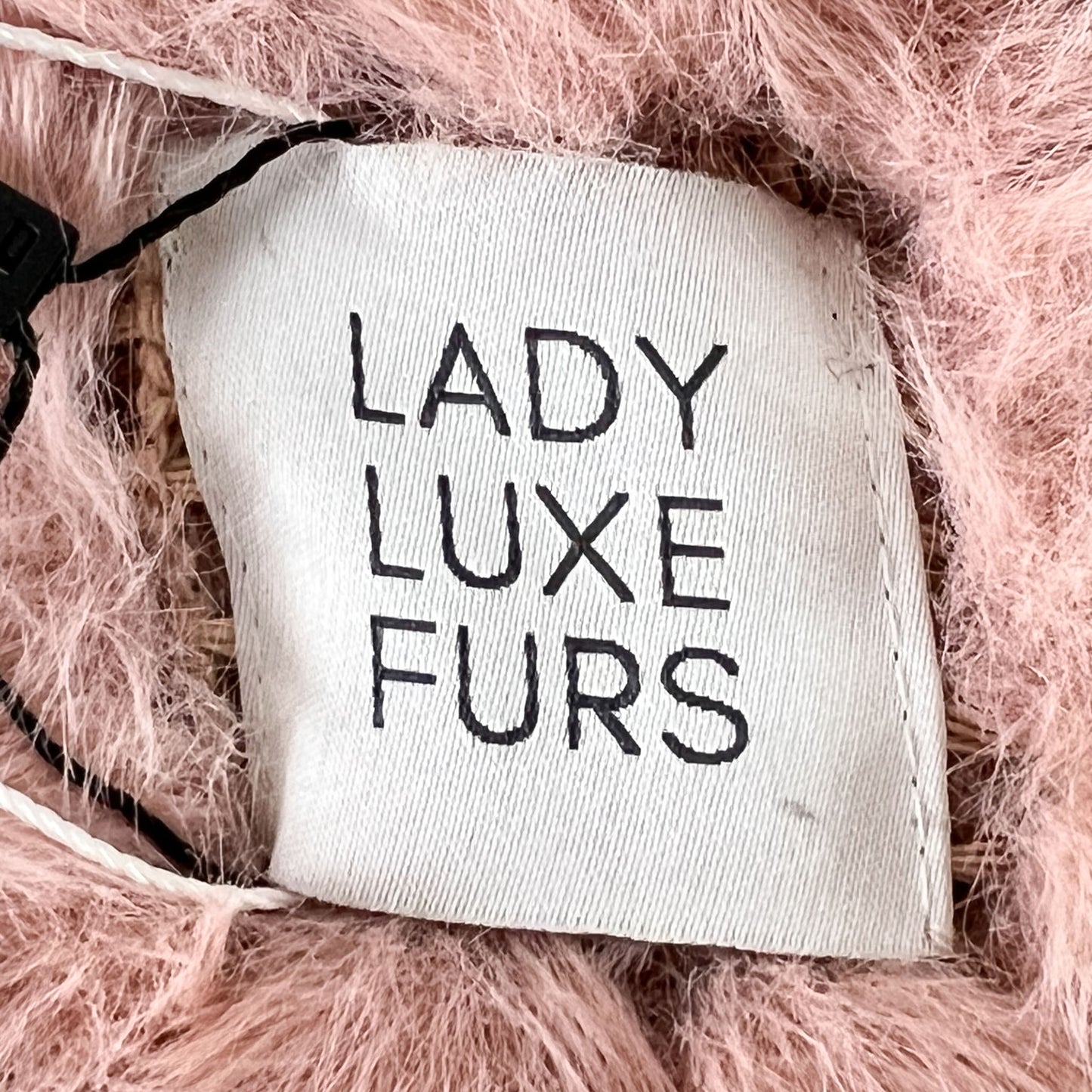 Lady Luxe Rose Faux Fur Leola Jacket Large ~ AU12-14-16 [NEW]