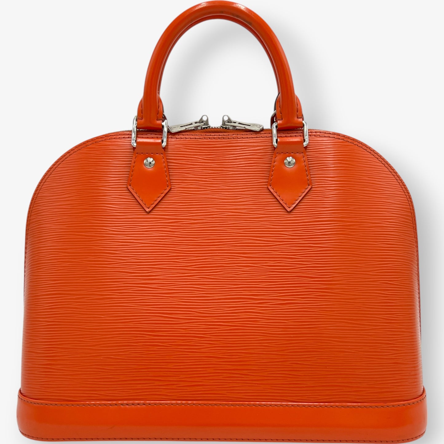 Louis Vuitton Alma PM Orange EPI Leather Bag