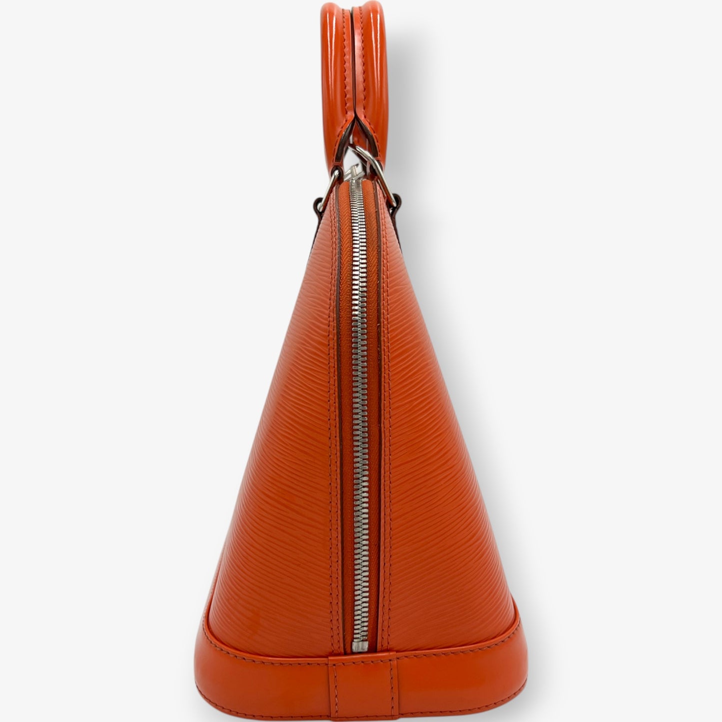 Louis Vuitton Alma PM Orange EPI Leather Bag