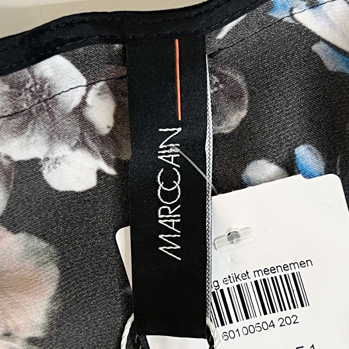 Marc Cain Sport Blue Floral & Leopard Wrap Dress N5 ~ AU12-14 ~ Large [NEW]