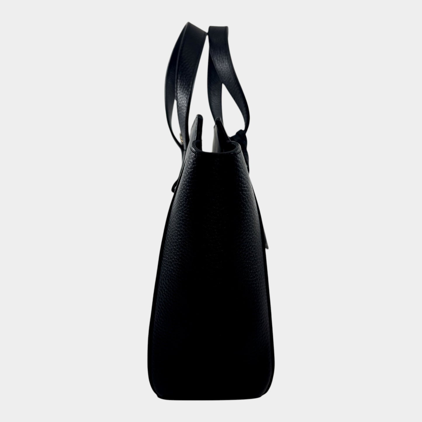 Radley London Black Leather Zip Top Marston Mews Satchel Bag