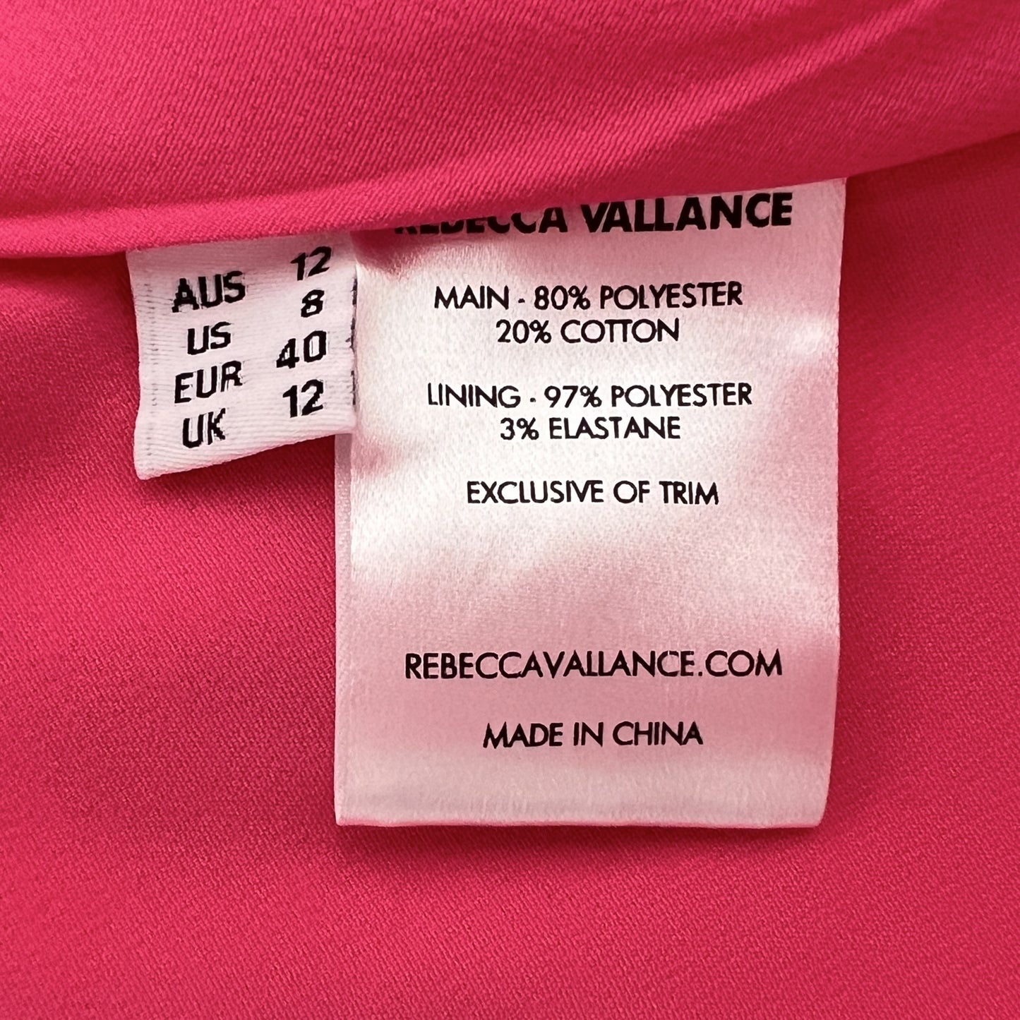 Rebecca Vallance 'Rosa' Pleated Halter Neck Midi Dress AU12 ~ US8