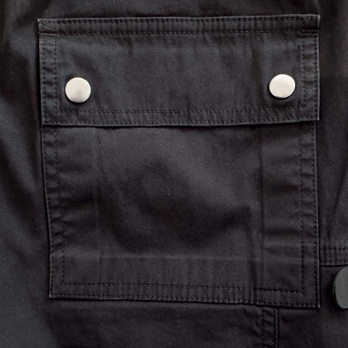 Rick Owens Bauhaus Bela Black Cropped Cargo Pants Large ~ AU12-14