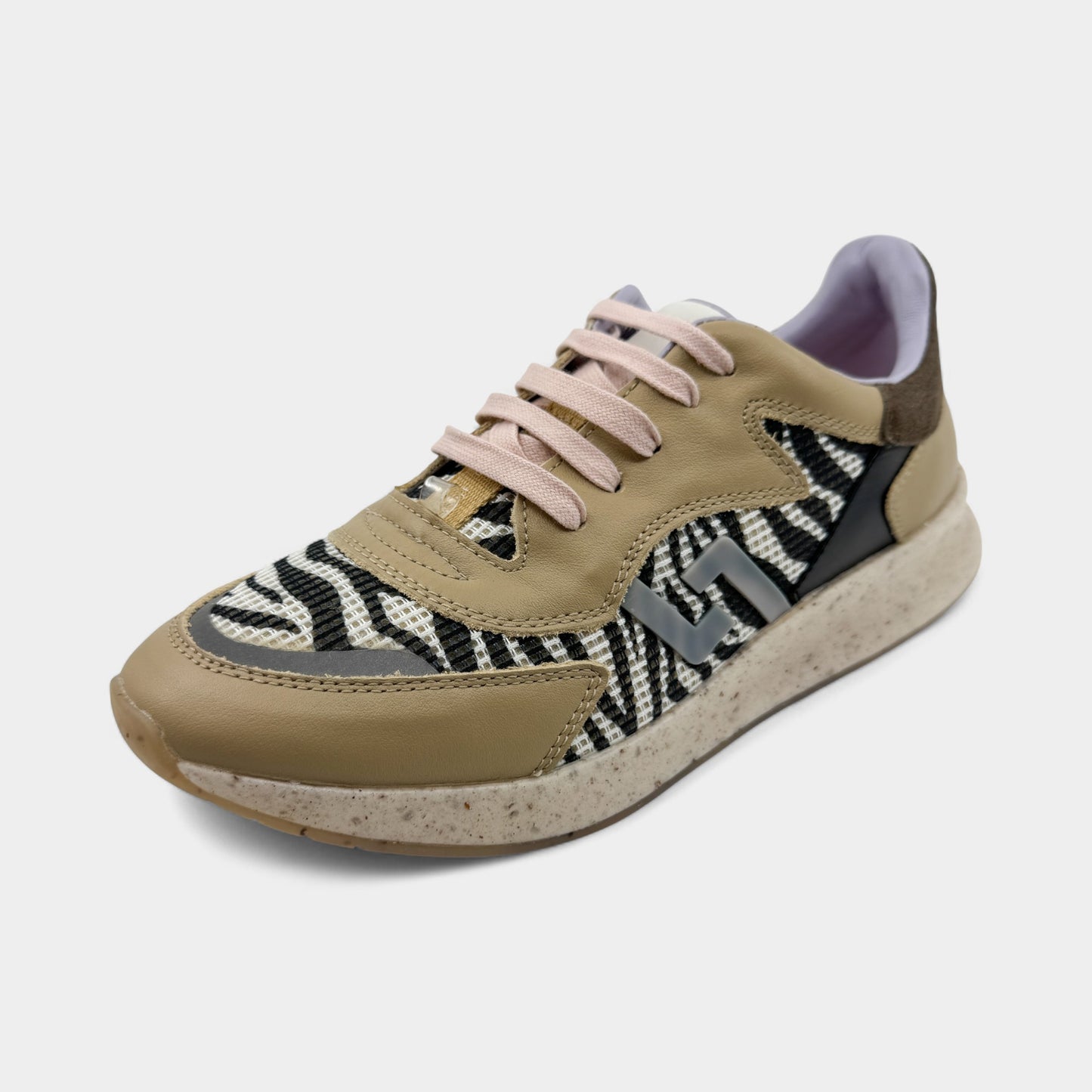 Rollie Weekender Neutral Zebra Multi Sneakers EU40 ~ AU9 [NEW]