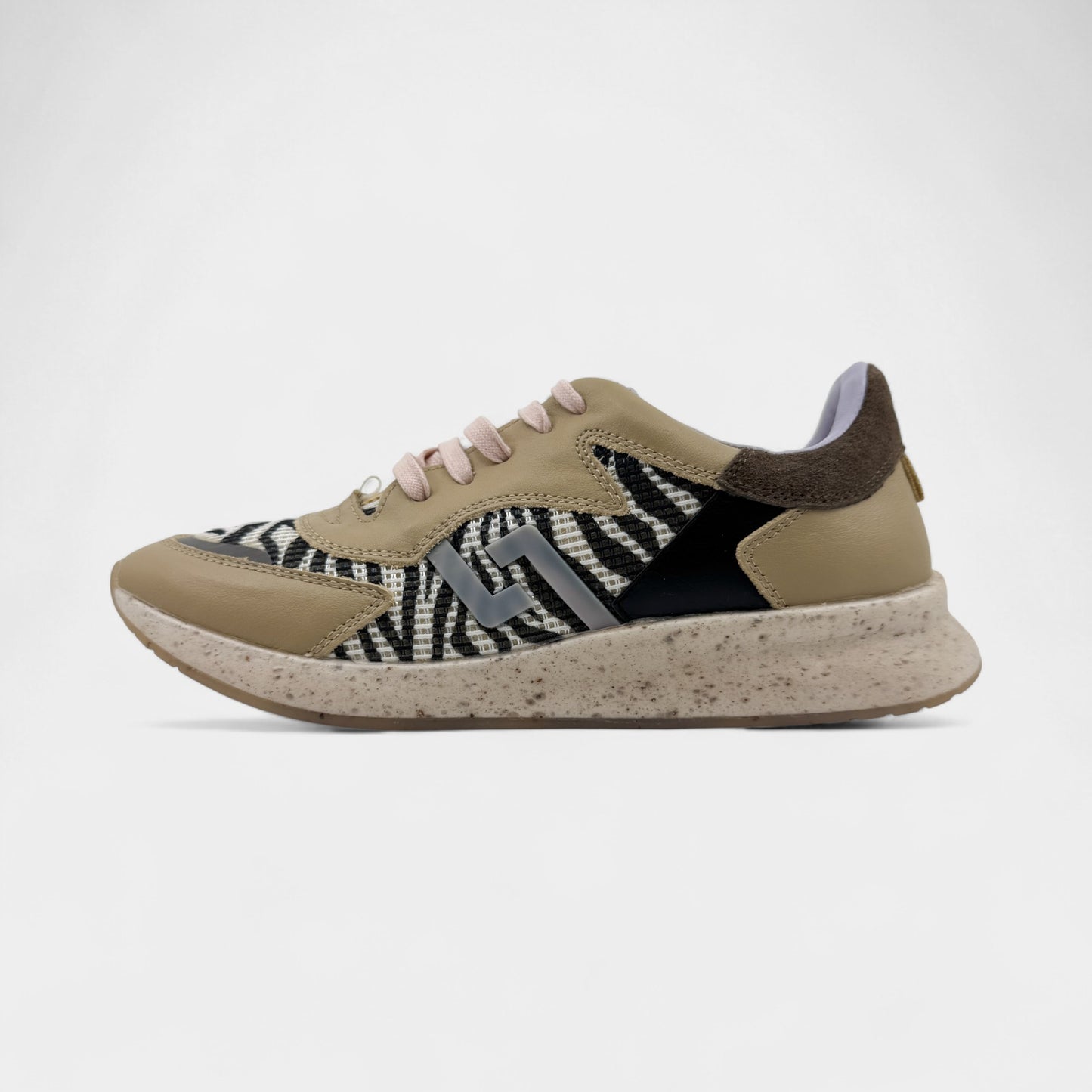 Rollie Weekender Neutral Zebra Multi Sneakers EU40 ~ AU9 [NEW]