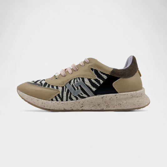 Rollie Weekender Neutral Zebra Multi Sneakers EU40 ~ AU9 [NEW]