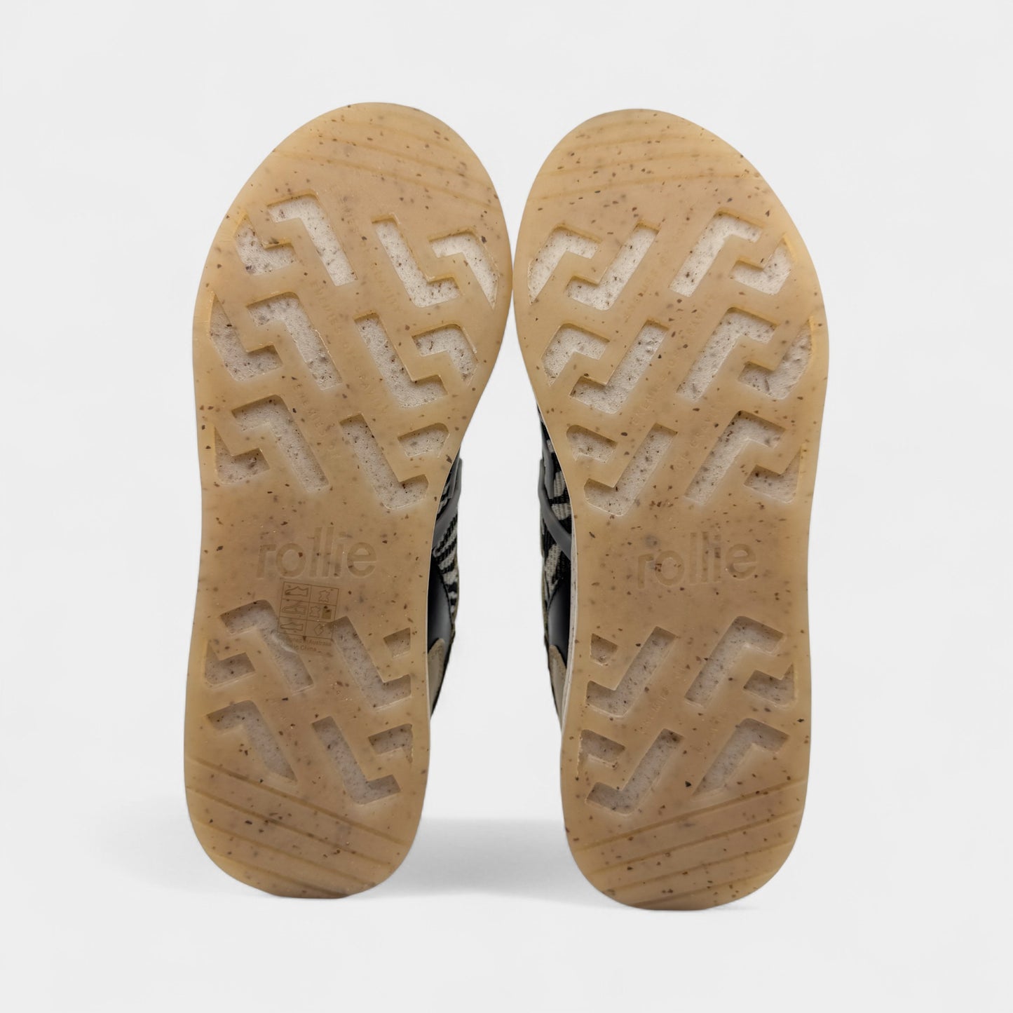 Rollie Weekender Neutral Zebra Multi Sneakers EU40 ~ AU9 [NEW]