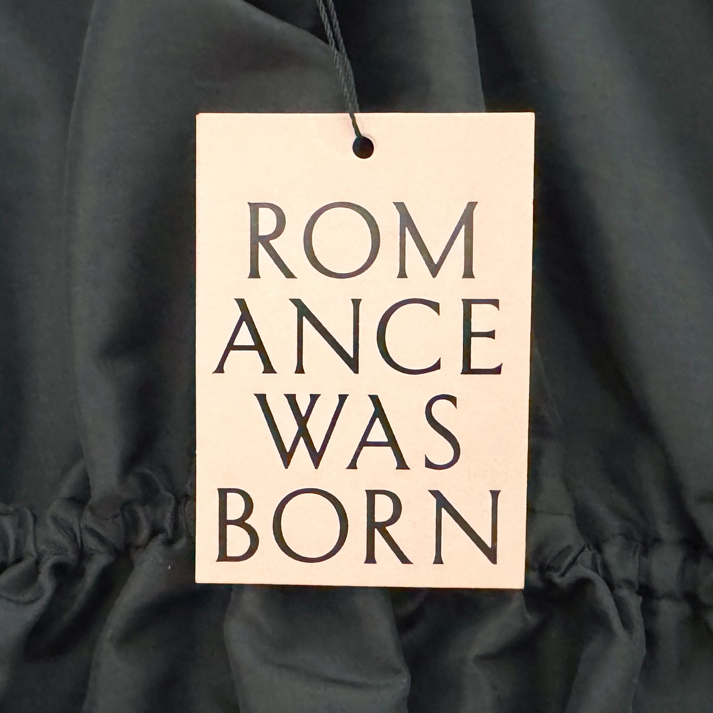 Romance Was Born Black Satin Desire Dress AU14 ~ Large [NEW]