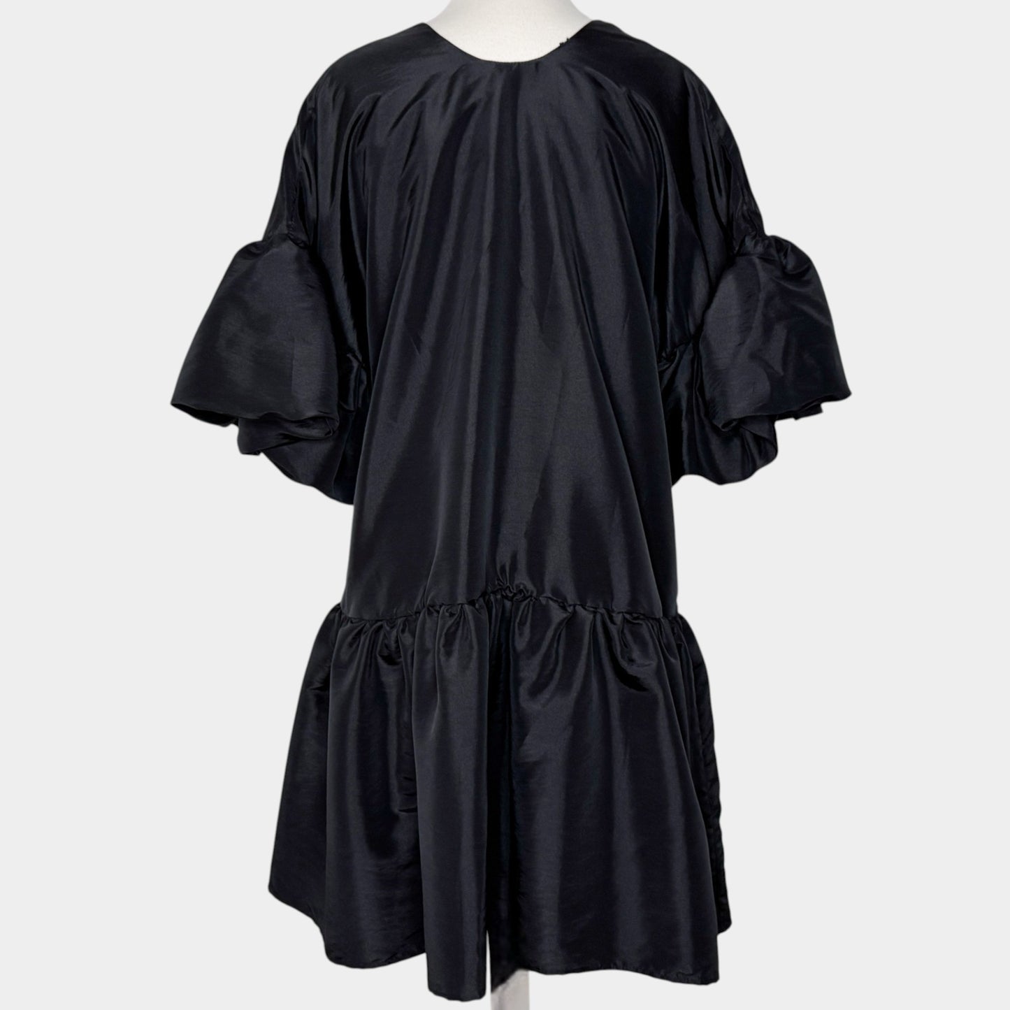 Romance Was Born Black Satin Desire Dress AU14 ~ Large [NEW]