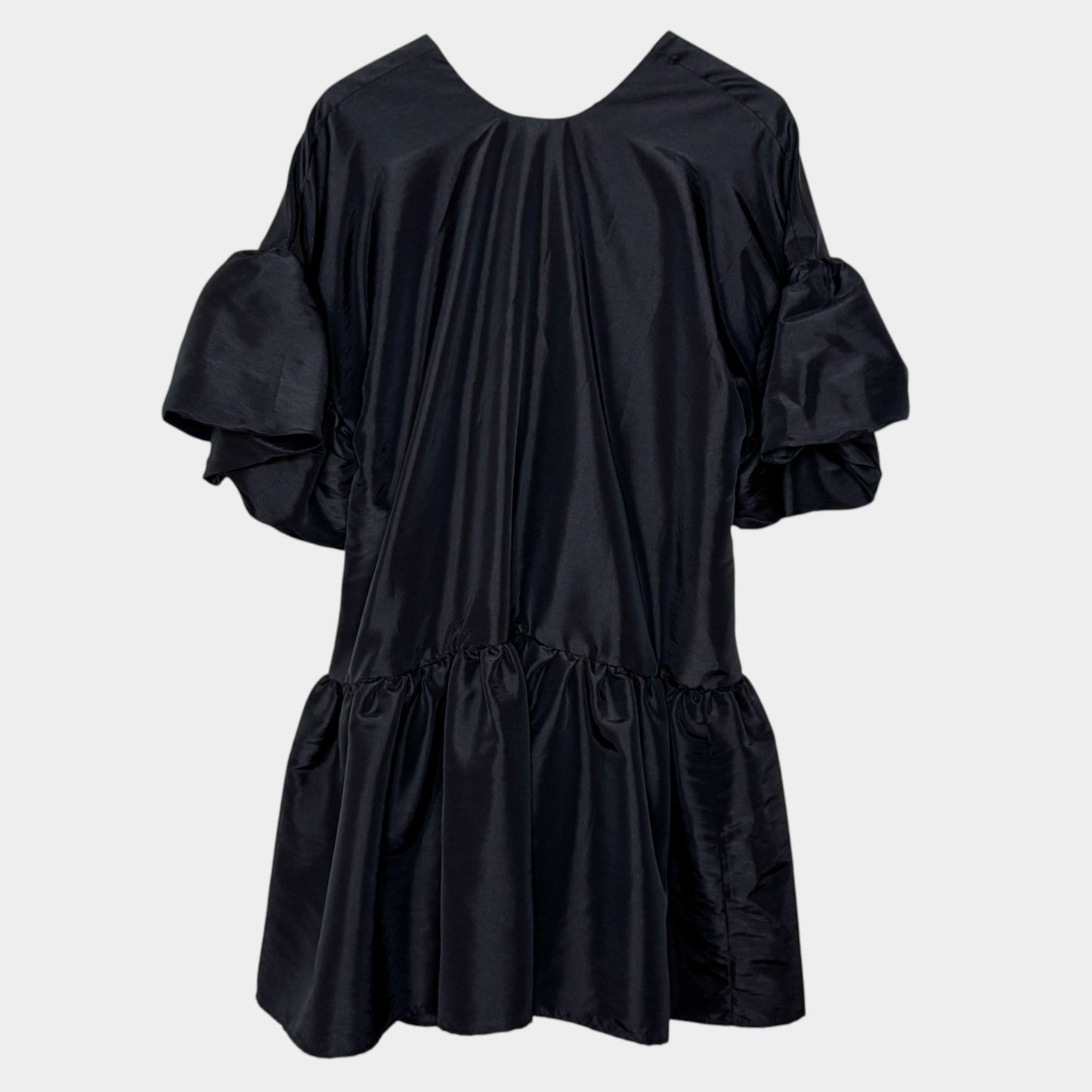 Romance Was Born Black Satin Desire Dress AU14 ~ Large [NEW]