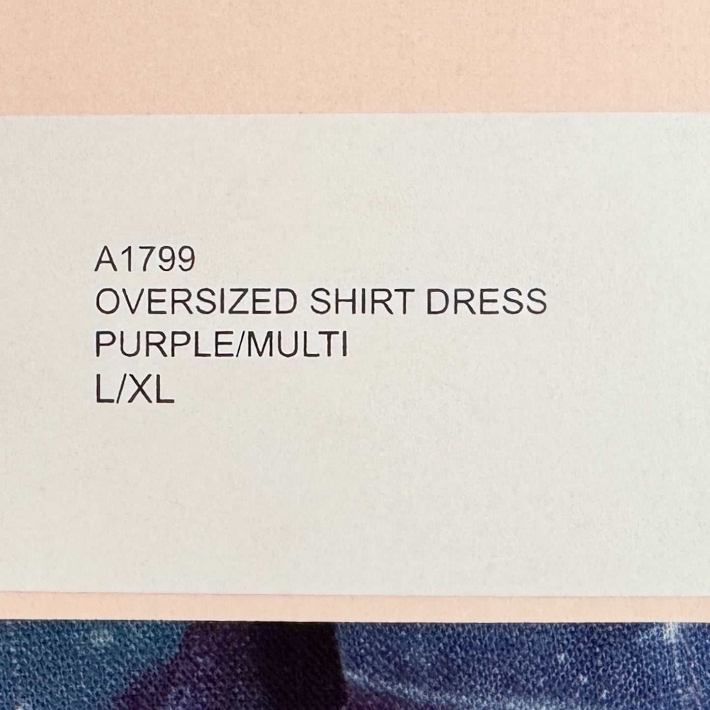 Romance Was Born Disney Purple Linen Shirt Dress Medium ~ Large ~ AU12-14-16 [NEW]