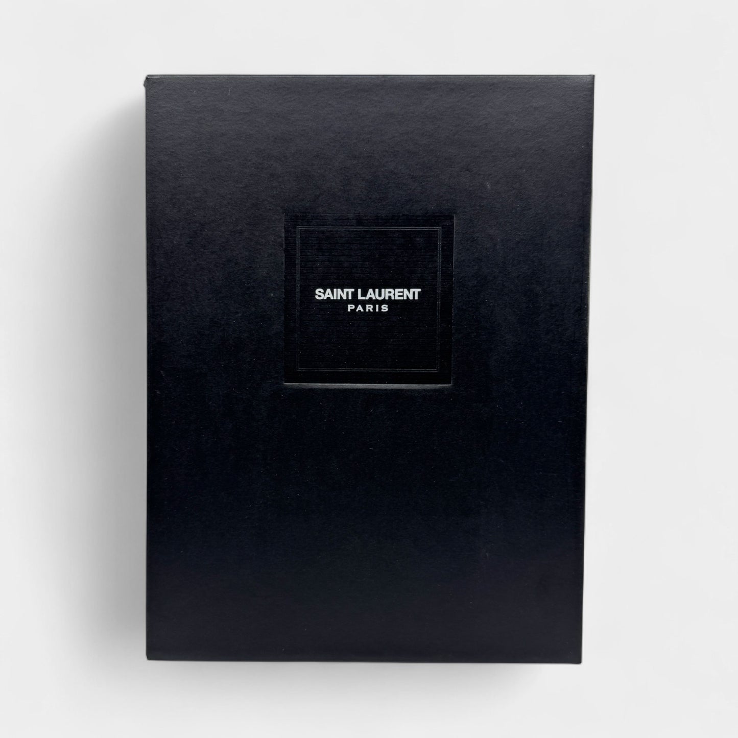 Saint Laurent Black Leather Fringed High Top Sneakers M8 ~ W10 ~ EU41