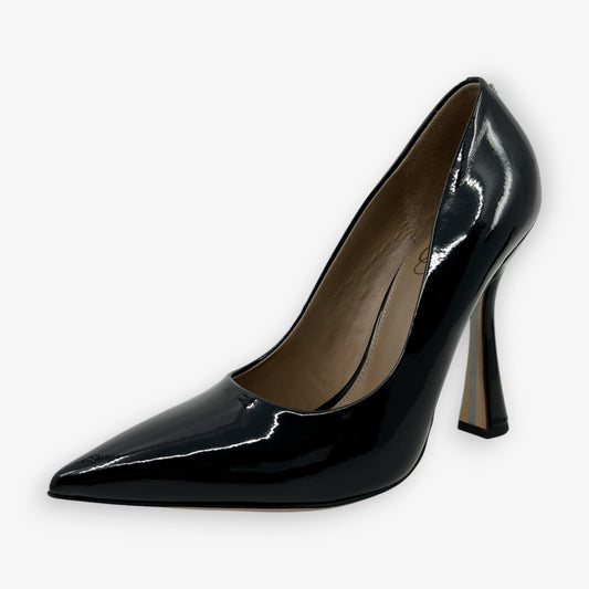 Sam Edelman Black Patent Leather Antonia Heeled Shoes EU39 ~ AU8.5 [NEW]