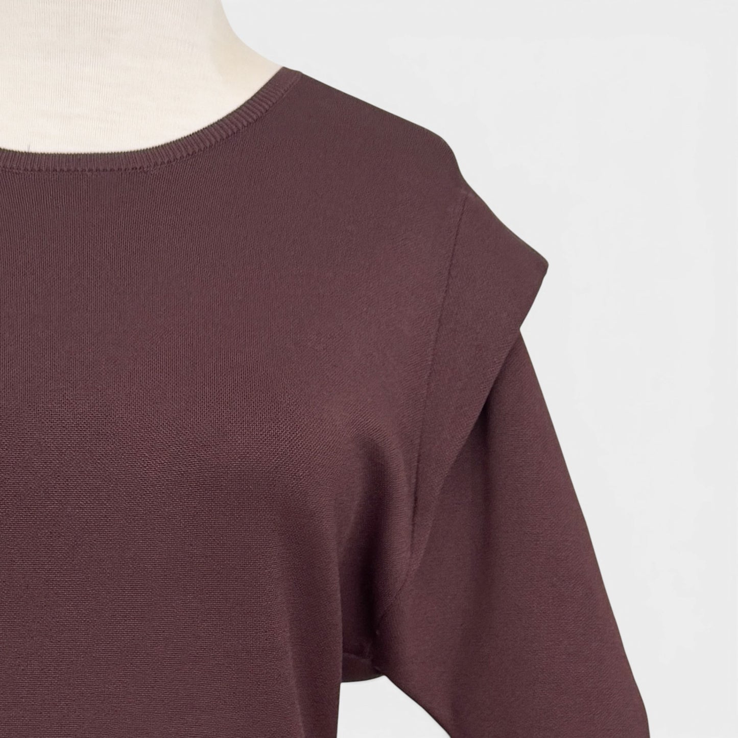 Sass & Bide Chocolate Brown It's All About Sound Knit Dress Medium ~ AU10 [NEW]