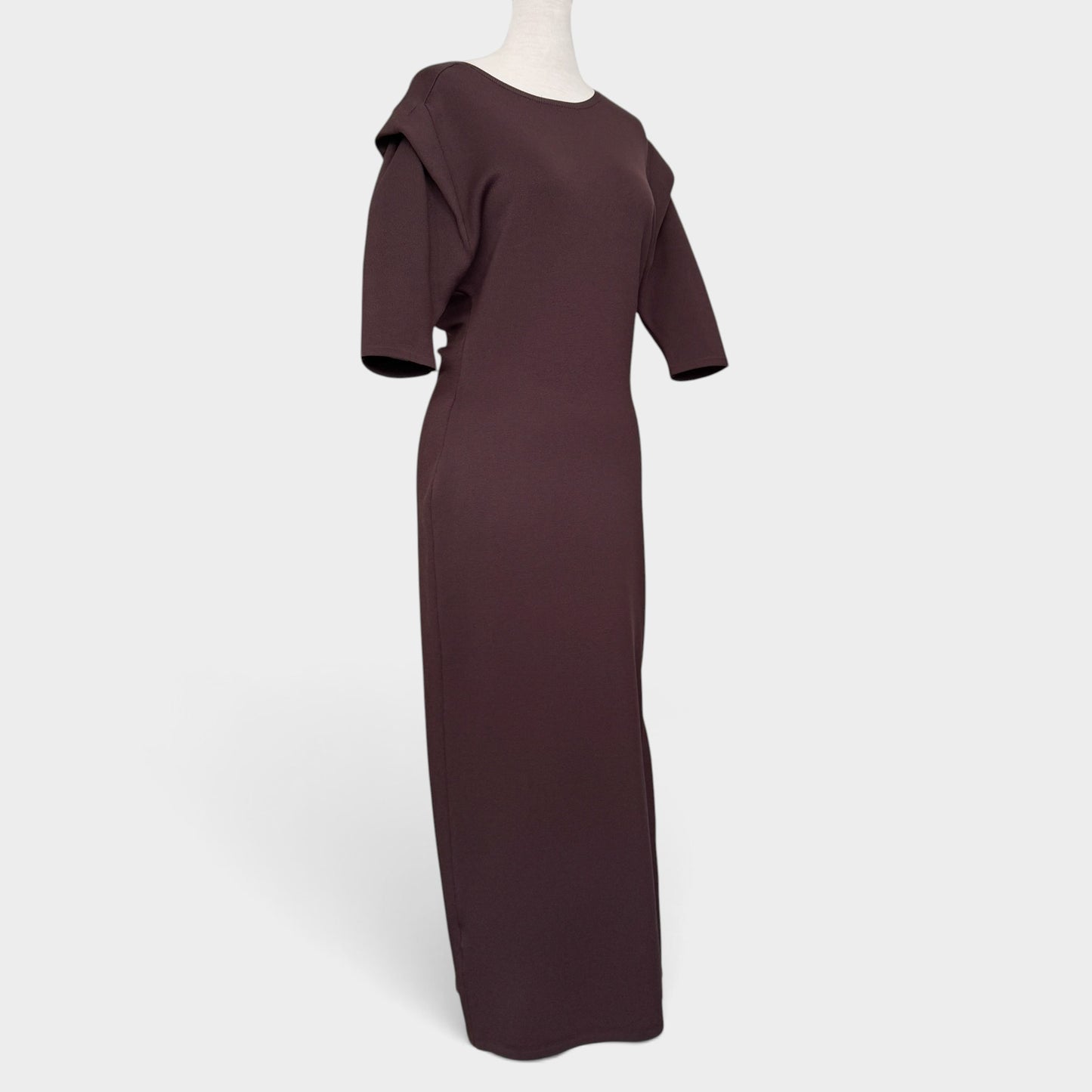 Sass & Bide Chocolate Brown It's All About Sound Knit Dress Medium ~ AU10 [NEW]