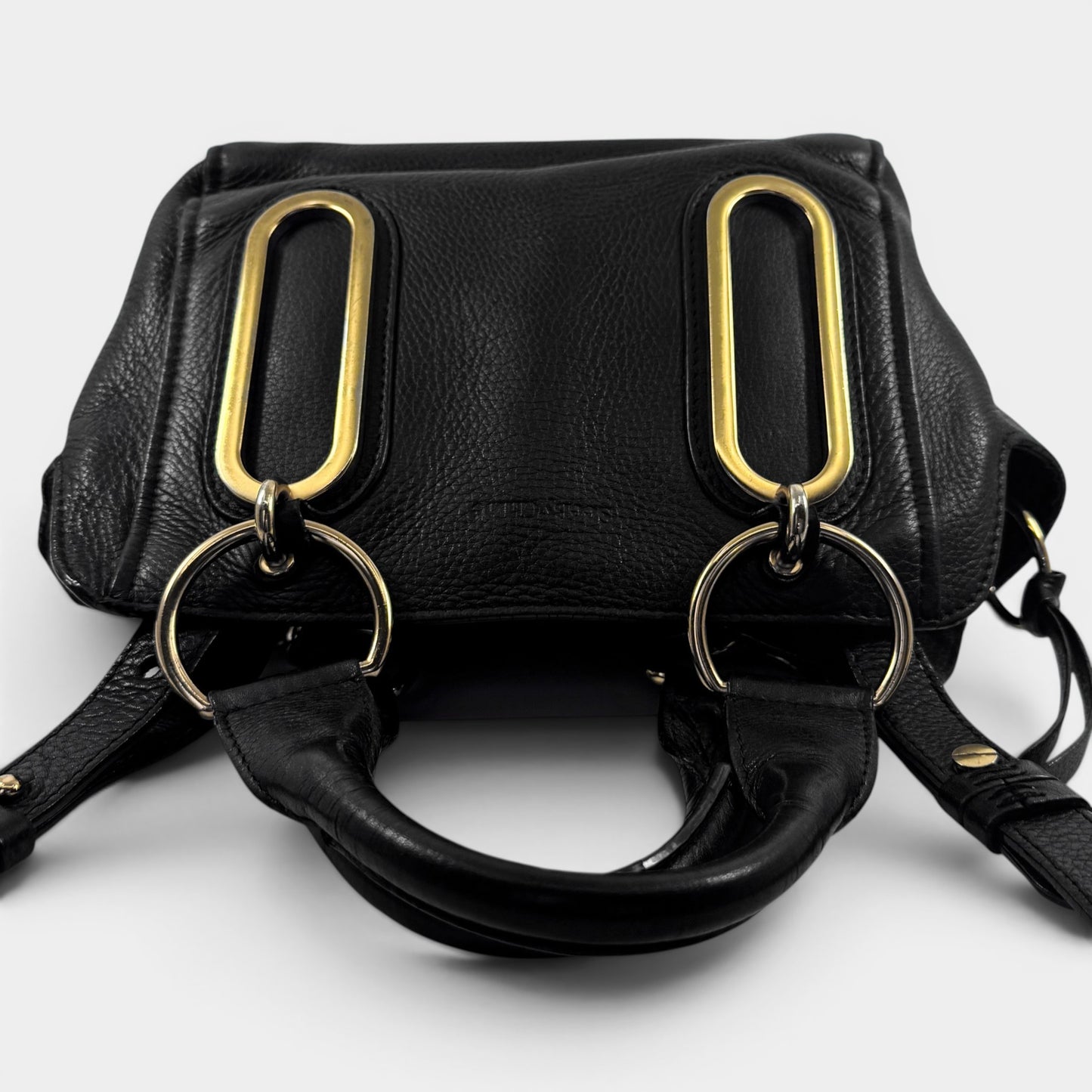 See by Chloé Paige Black Leather Small Crossbody Bag