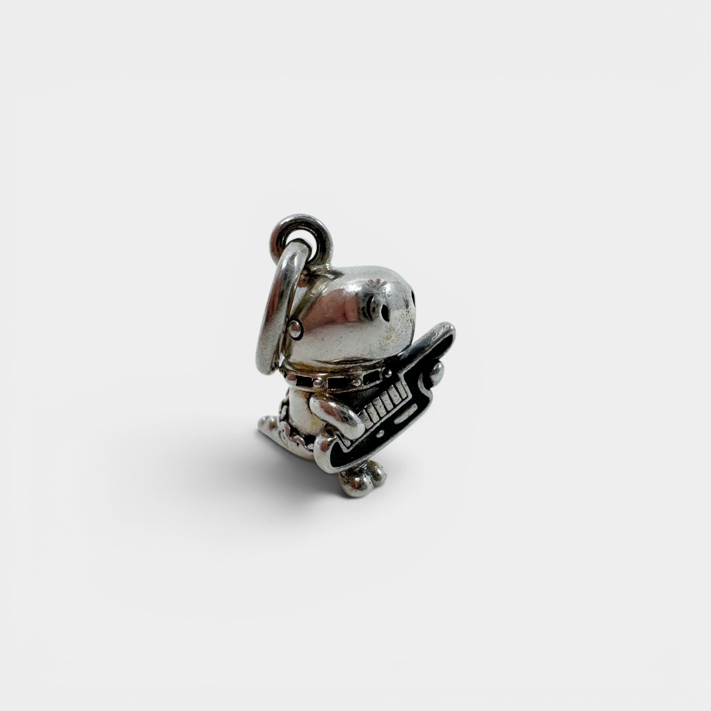 Pandora Collection Of 15 Authentic Silver Charms & Storage Box