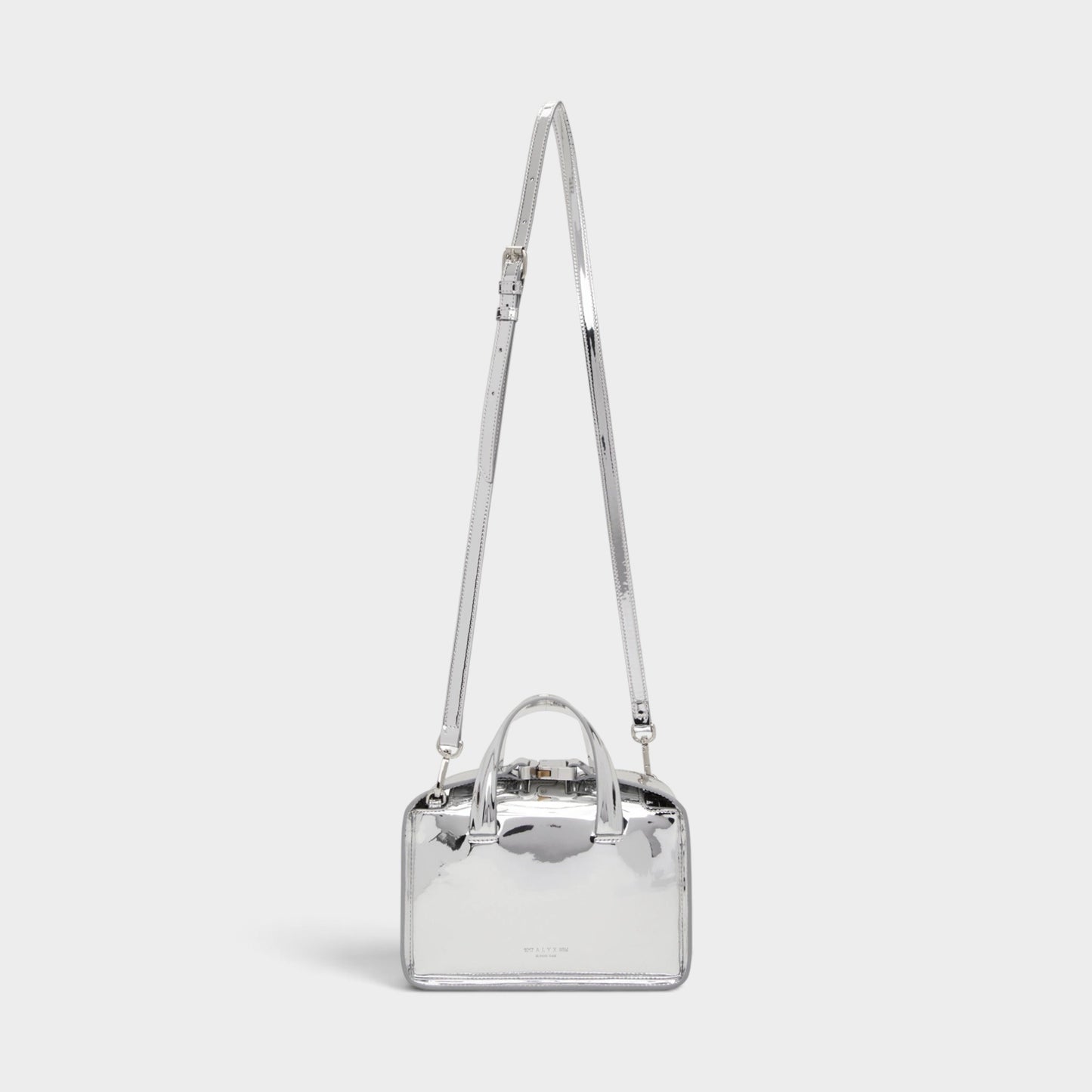 1017 ALYX 9SM Silver Mirror Brie Crossbody Satchel Bag
