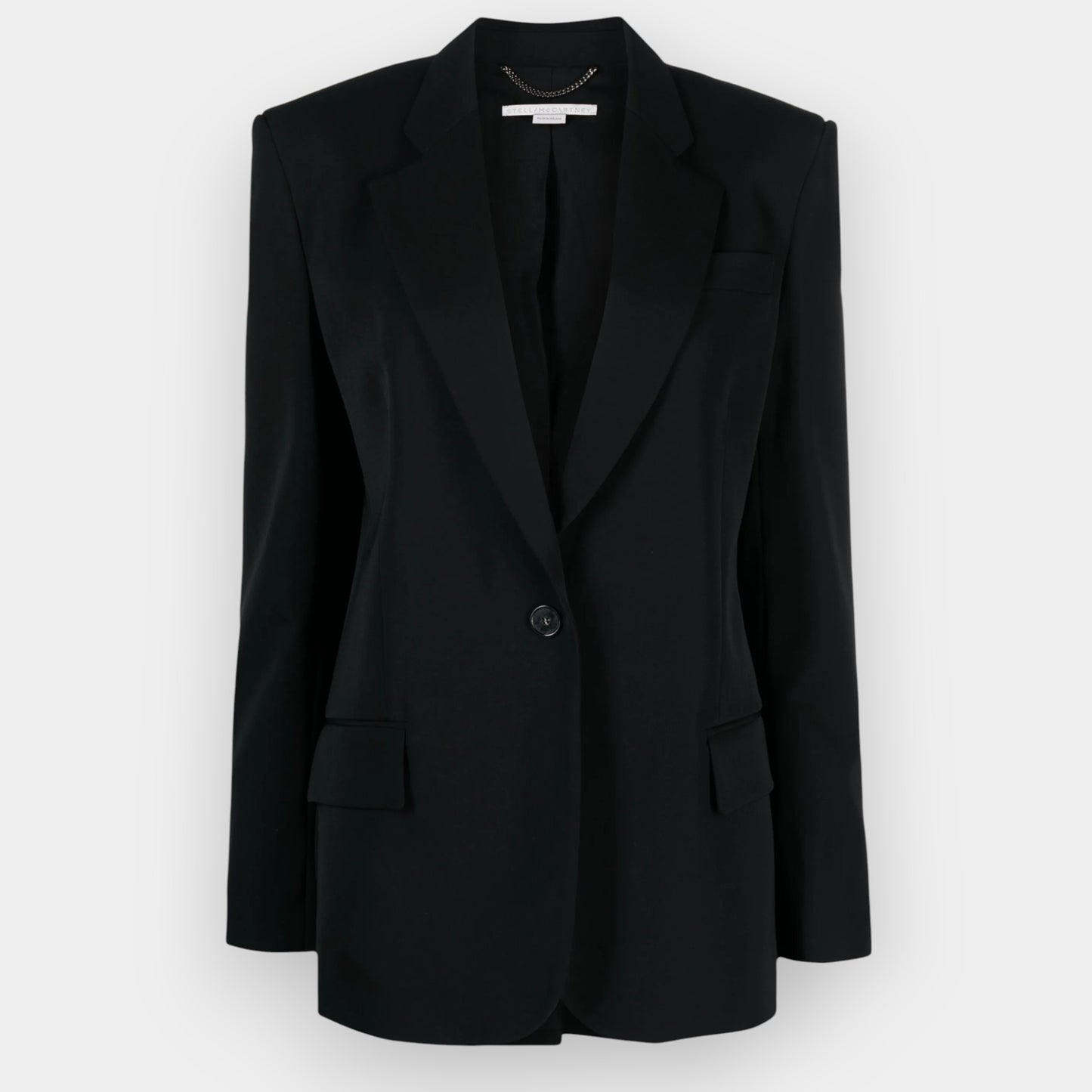 Stella McCartney Single Breasted Wool Blazer IT44 ~ AU12