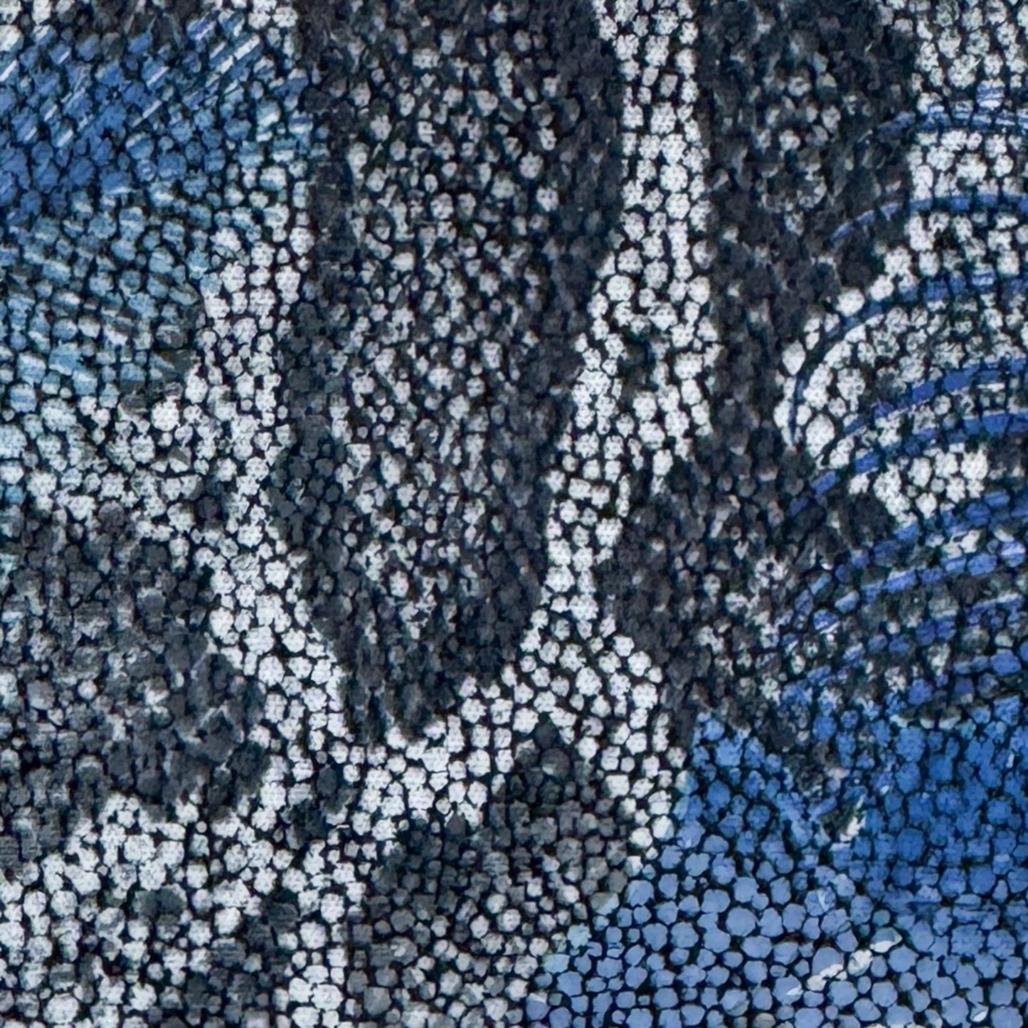 Stella McCartney Blue Snake & Jungle Print Falabella Mini Shoulder Bag