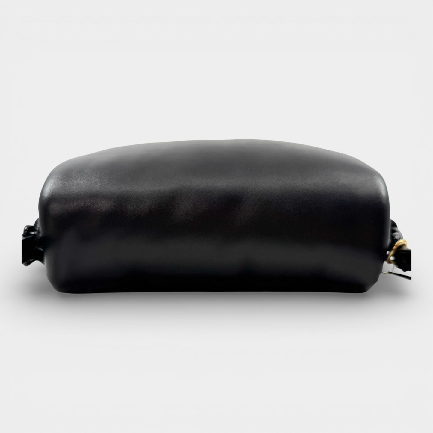 Stella McCartney Black Frayme Padded Shoulder Bag Medium