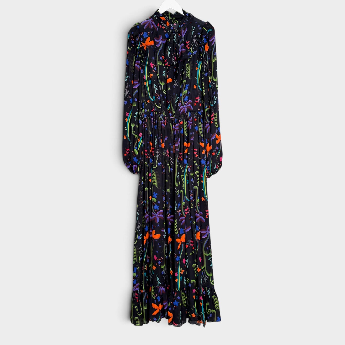 Romance Was Born X Disney Silk Floral Print Dress Medium ~ AU12 [NEW]