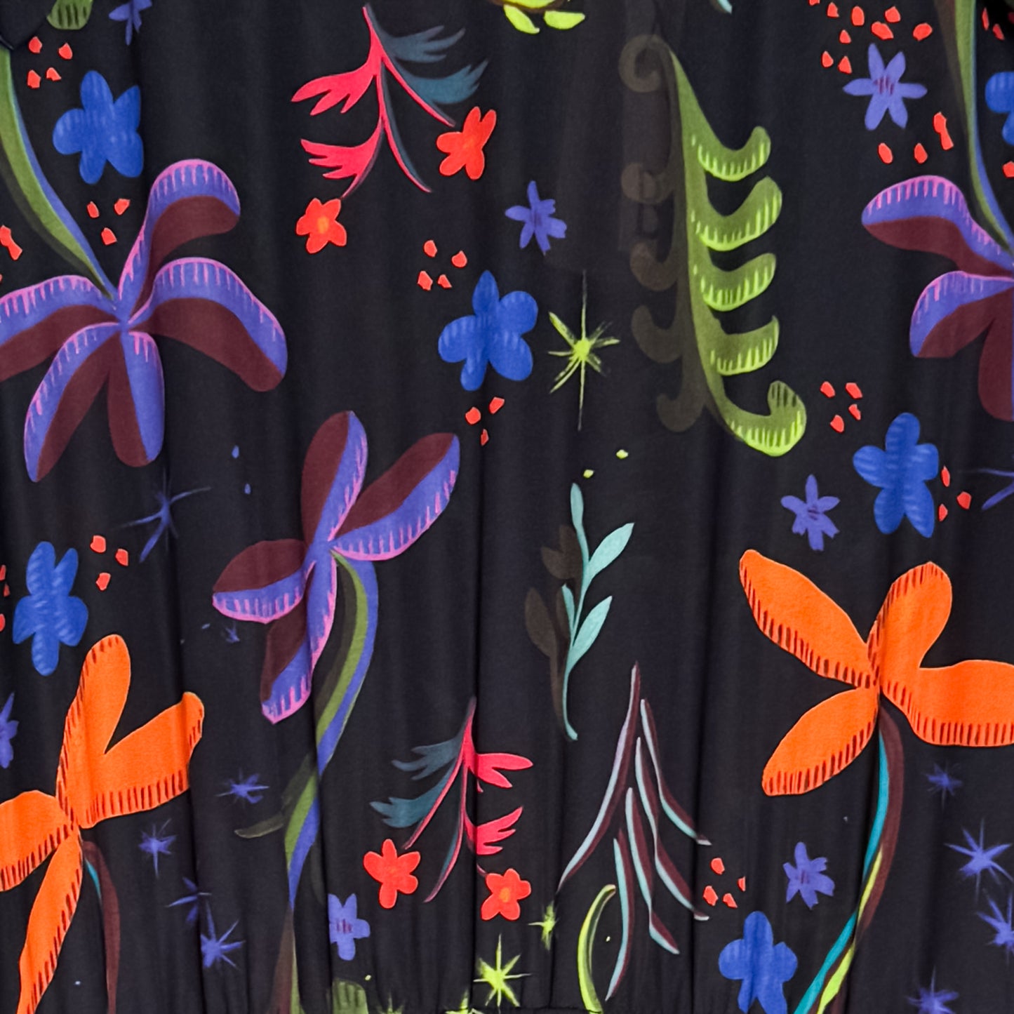 Romance Was Born X Disney Silk Floral Print Dress Medium ~ AU12 [NEW]