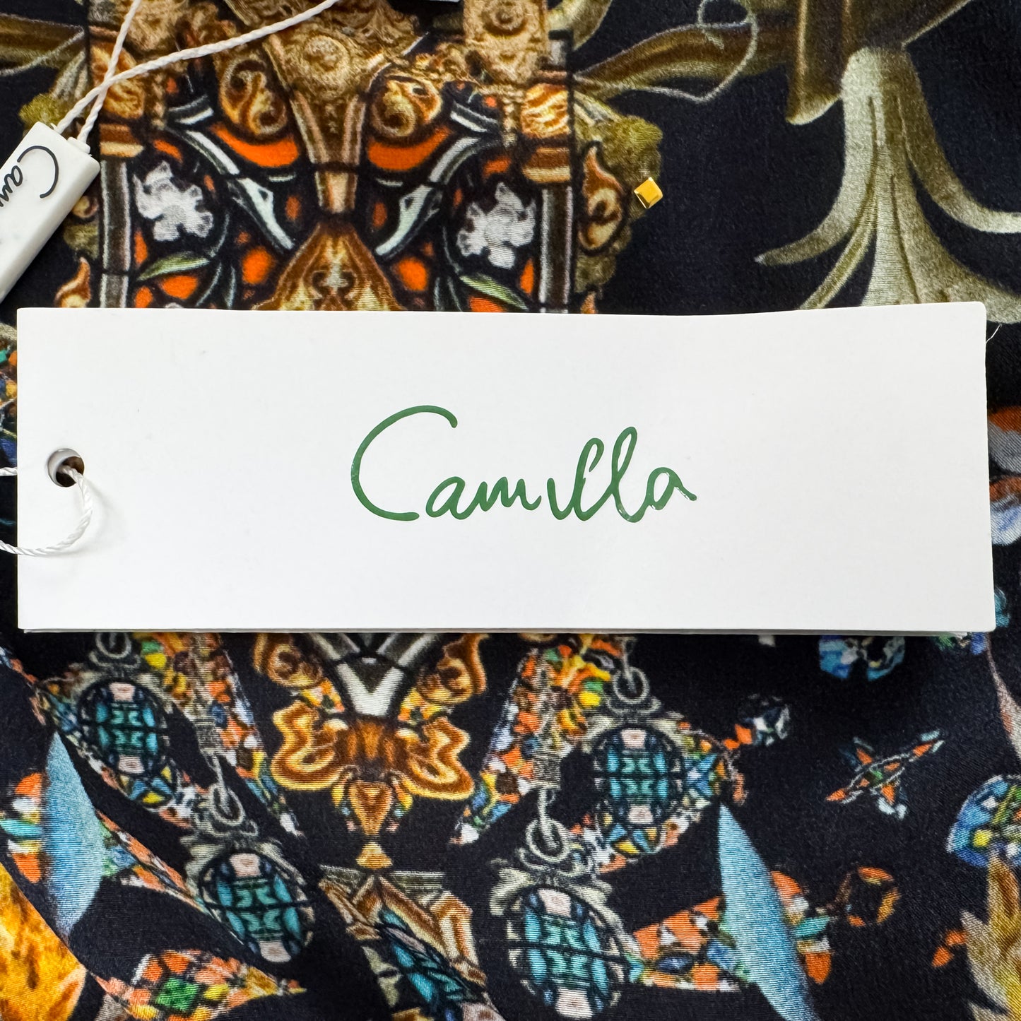 Camilla Night Garden Silk Floral Kimono Jacket Medium AU12~14 [NEW]