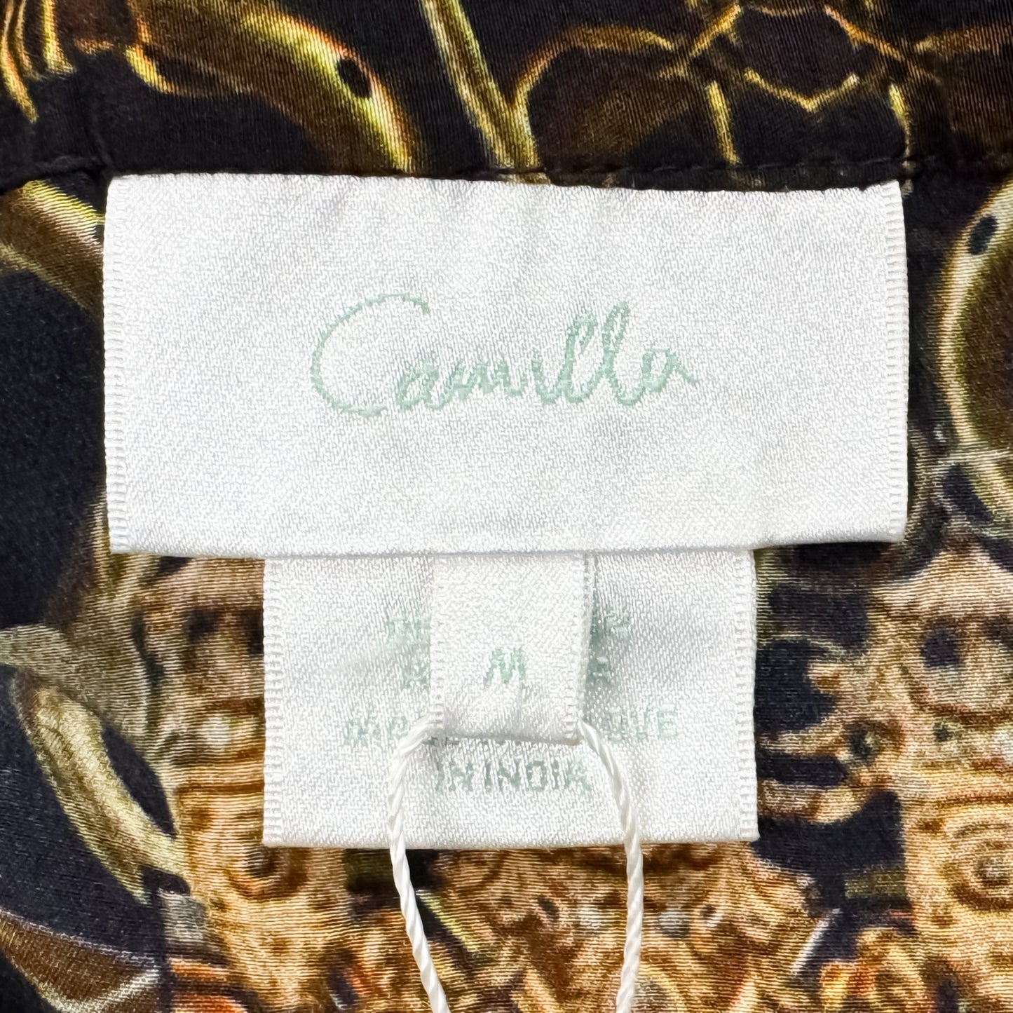 Camilla Night Garden Silk Floral Kimono Jacket Medium AU12~14 [NEW]