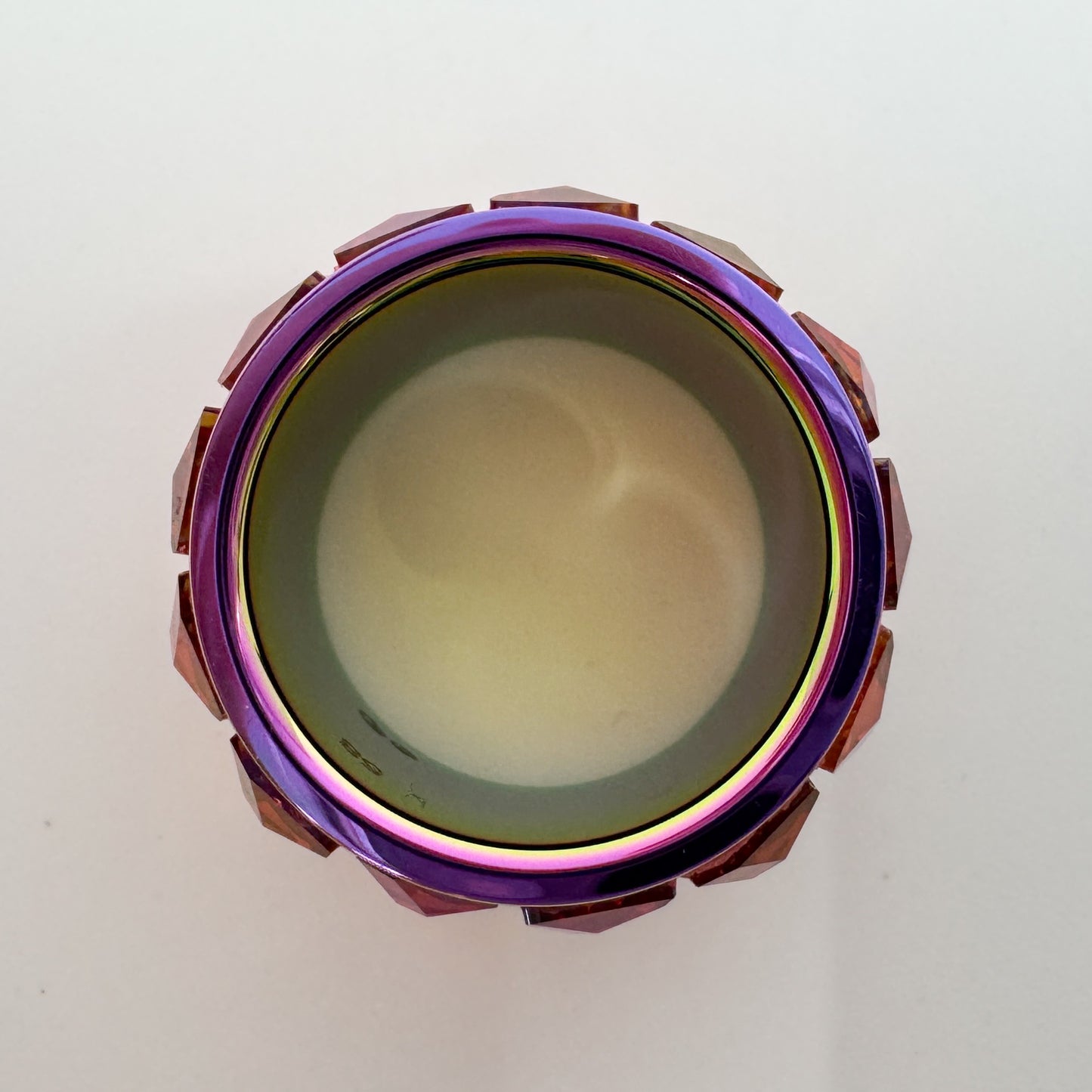 Swarovski Pink Orange Crystal Ring Size 58 [5607415]