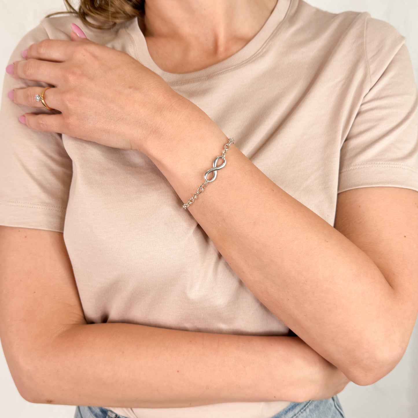 Tiffany & Co. Silver (925) Infinity Bracelet