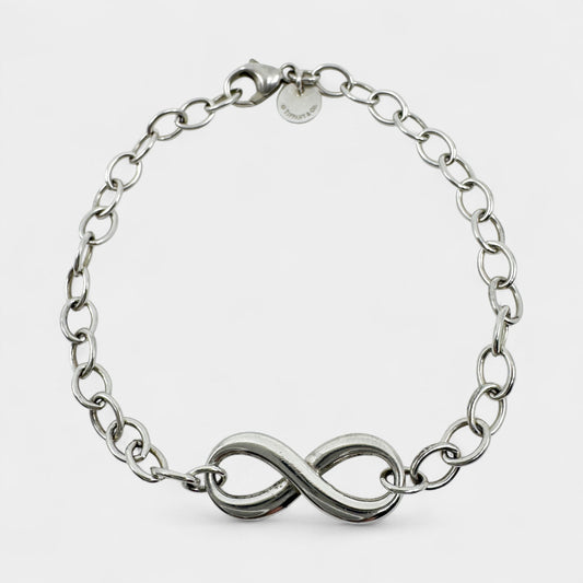 Tiffany & Co. Silver (925) Infinity Bracelet