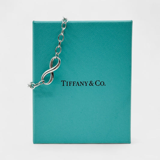 Tiffany & Co. Silver (925) Infinity Bracelet