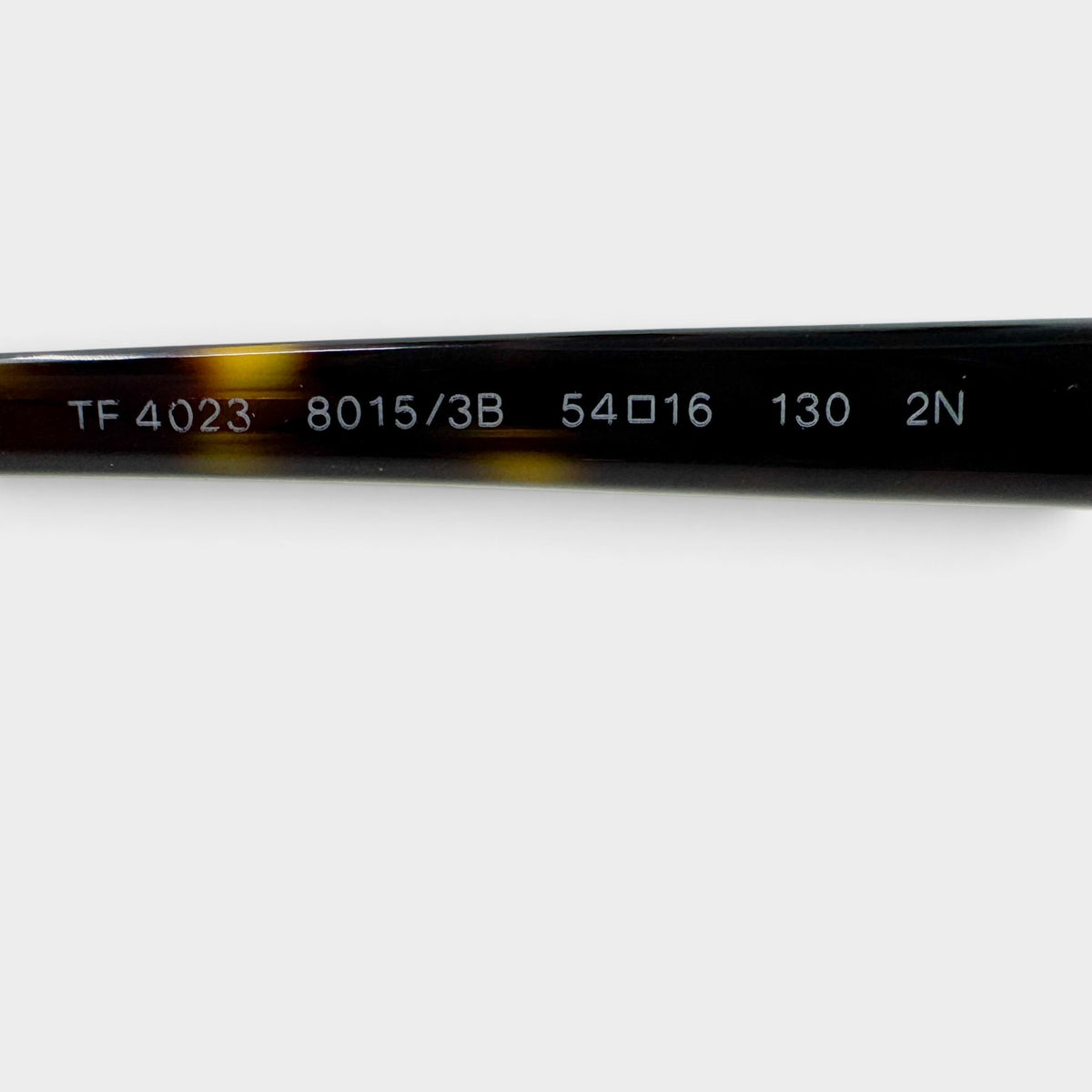 Tiffany & Co. Brown Tortoiseshell Rectangle Sunglasses [TF4023]