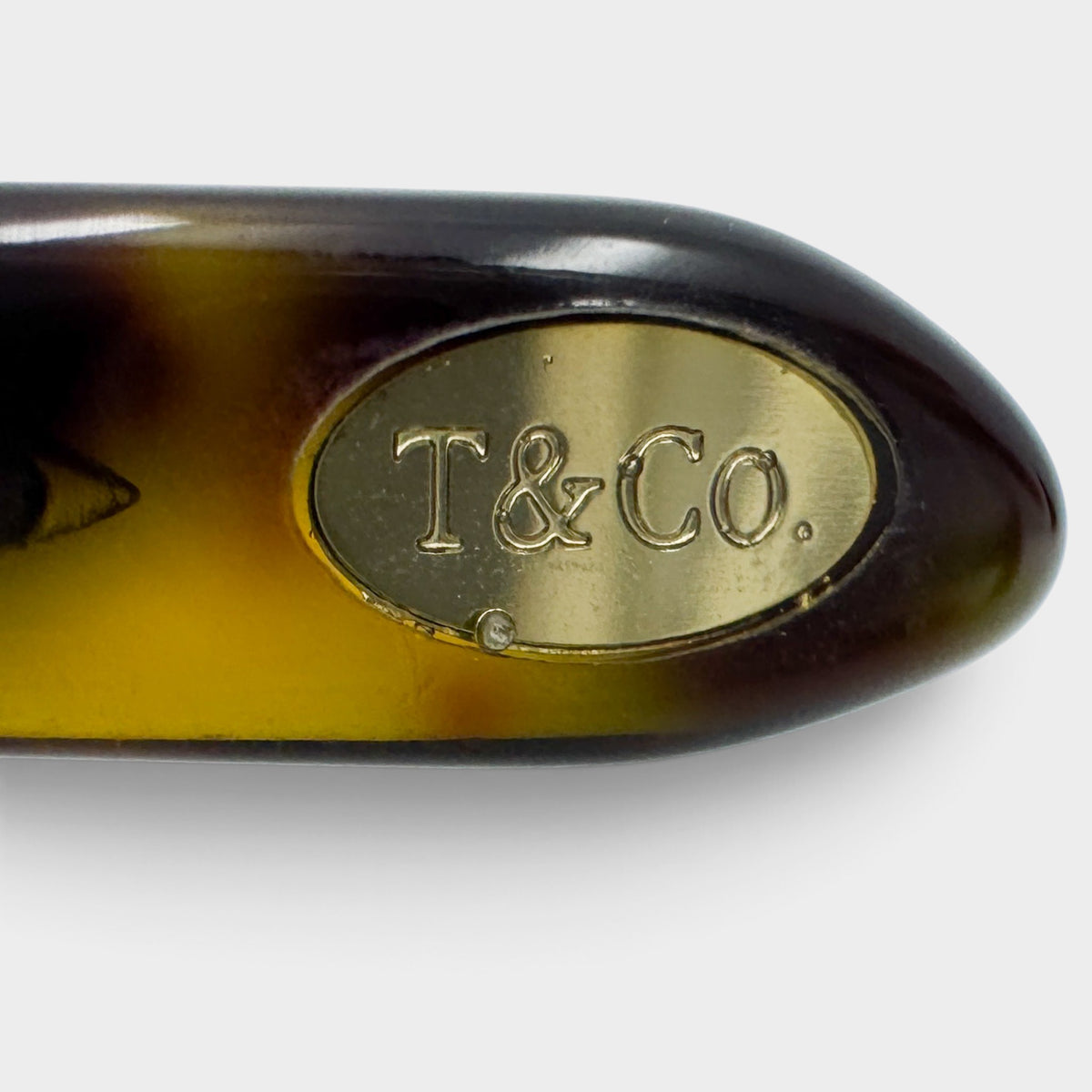 Tiffany & Co. Brown Tortoiseshell Rectangle Sunglasses [TF4023]