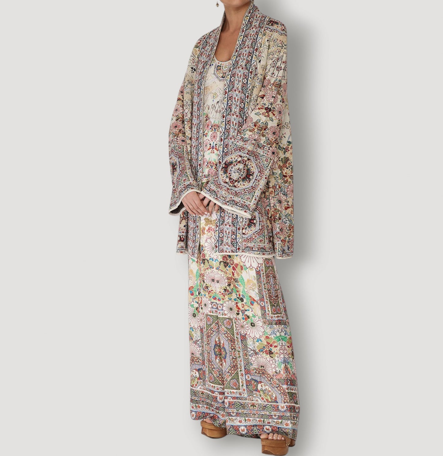 Camilla 'Time After Time' Kimono Wrap Jacket Large ~ AU14 [NEW]