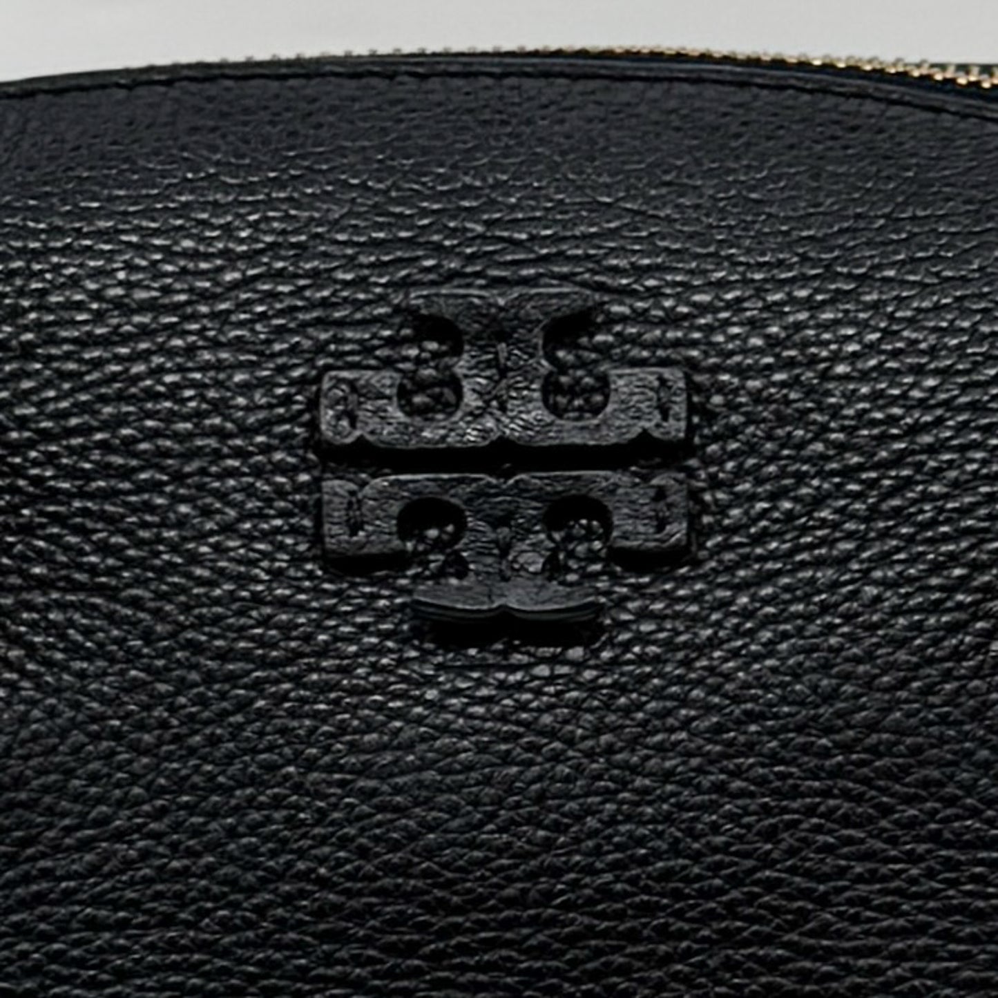 Tory Burch Black Leather Taylor Satchel Bag