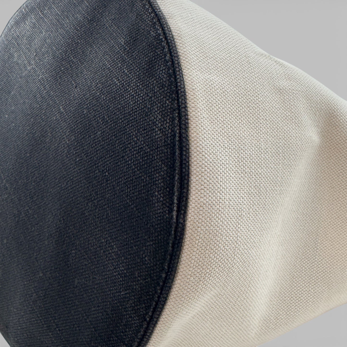 Balenciaga Black Natural Wave Small Bucket Tote Bag