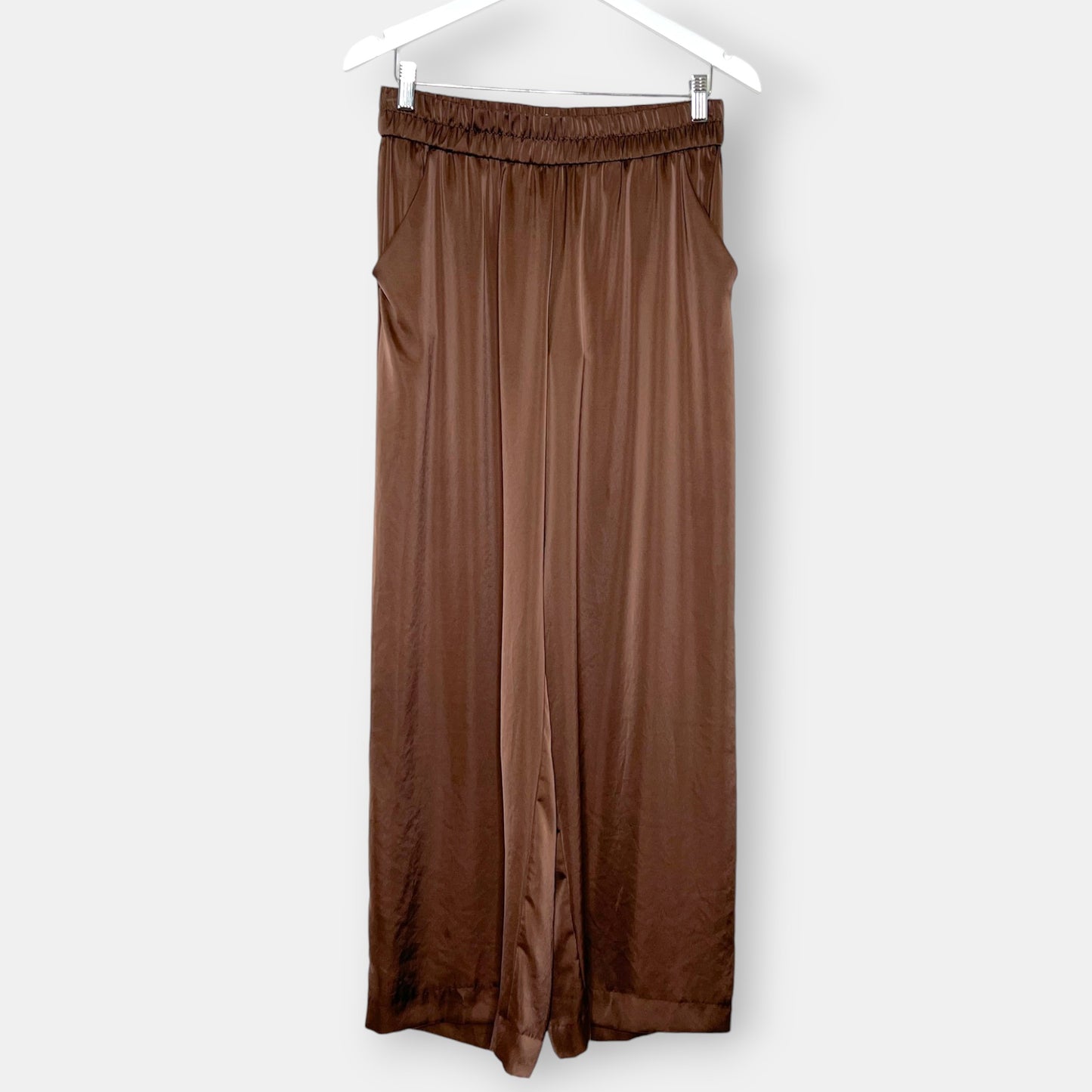 Viktoria & Woods Chocolate Cupro Pilot Pants AU12 ~ 3