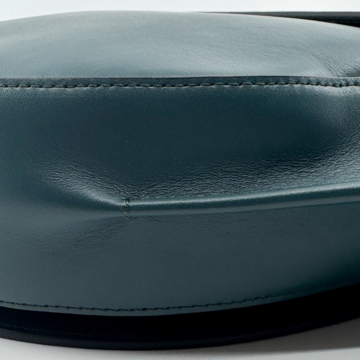 Wandler Teal Leather Medium Hortensia Crossbody Handbag