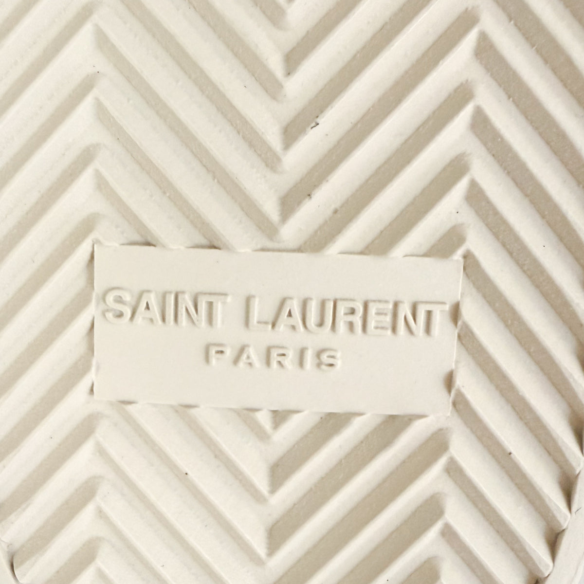 Saint Laurent Court Classic White Leather Black Star Sneakers EU41 ~ AU10