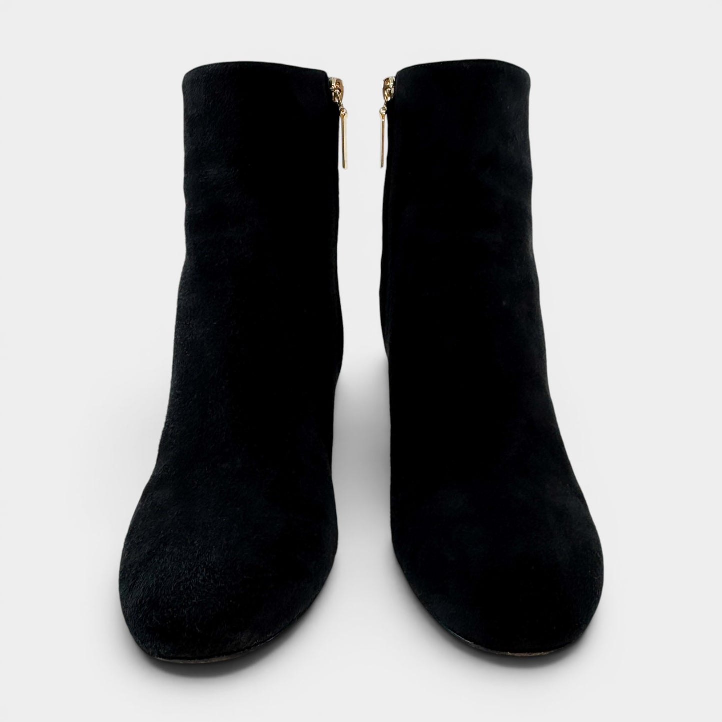 Saint Laurent YSL Black Suede LouLou 95 Ankle Boots EU39 ~ AU8