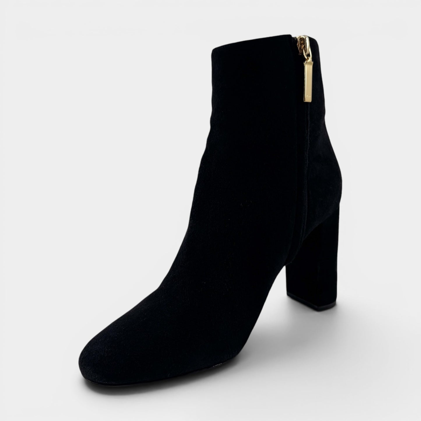 Saint Laurent YSL Black Suede LouLou 95 Ankle Boots EU39 ~ AU8