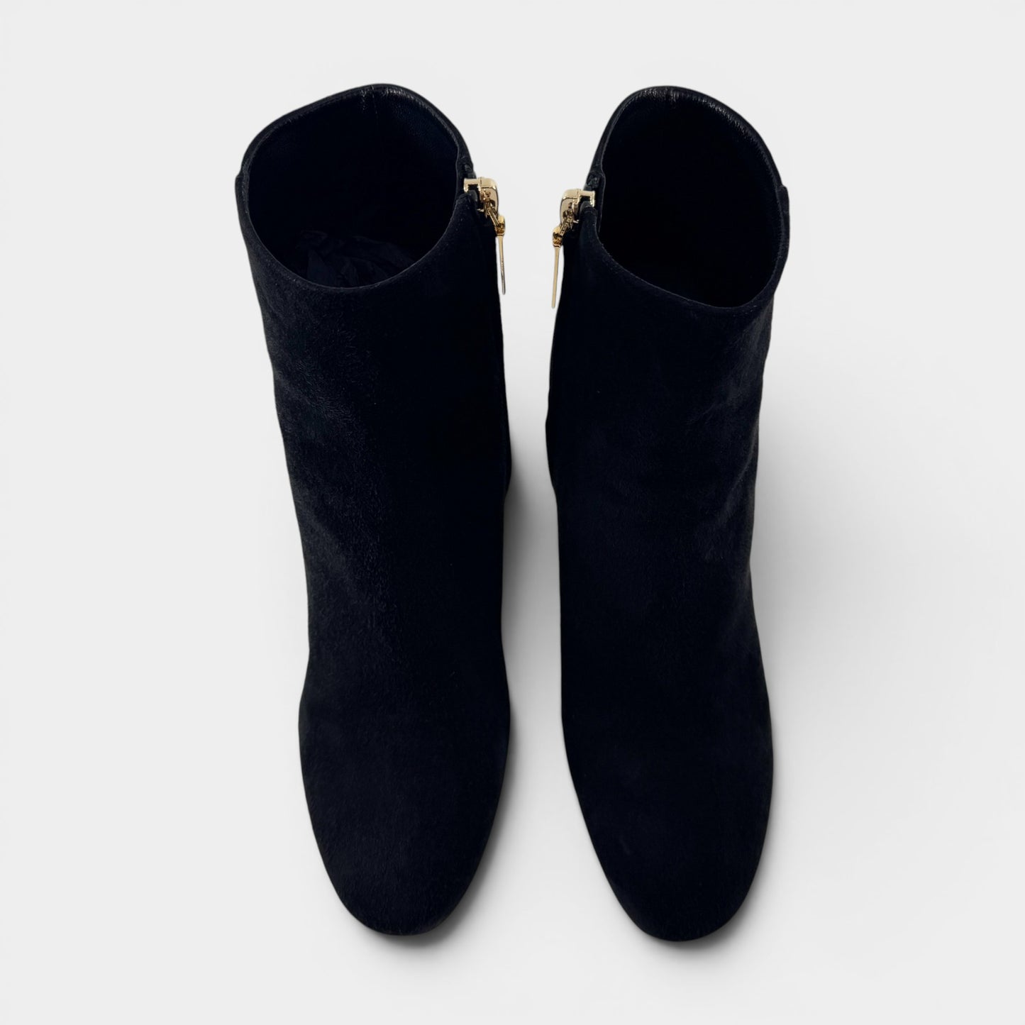 Saint Laurent YSL Black Suede LouLou 95 Ankle Boots EU39 ~ AU8