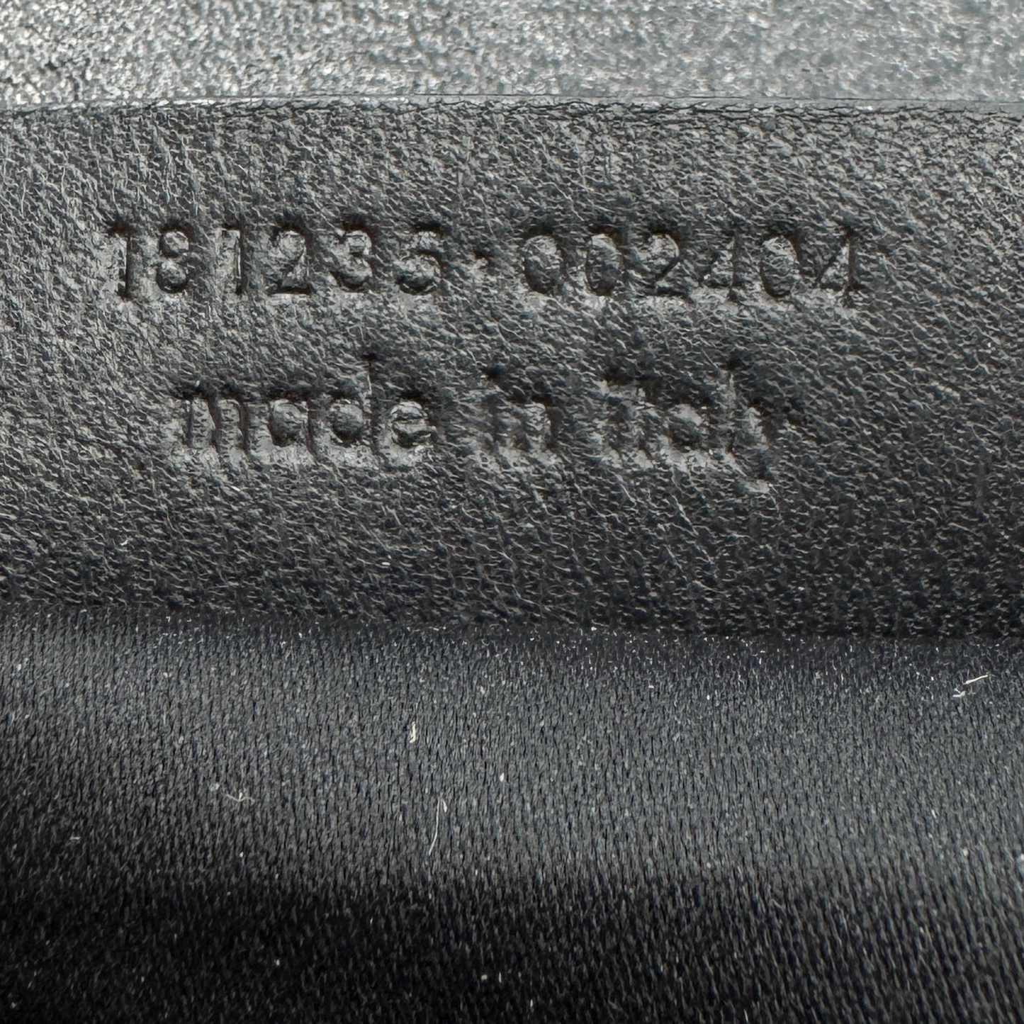 YSL Vintage Black Croc Quilted Y2K Leather Tribute Tote Bag