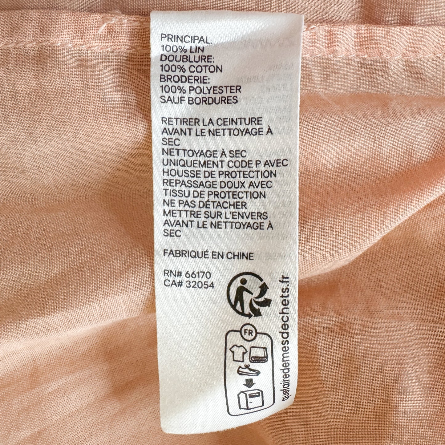 Zimmermann Pink Peach Floral Linen Broderie Midi Dress Size 1 ~ AU8-10