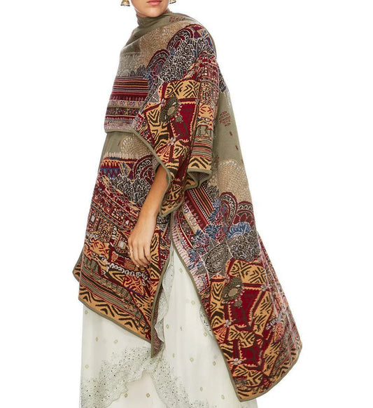 Camilla 'The Caravan' Throw Over Knit Shrug Jacket One Size [NEW]